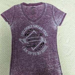 Harry Potter V-Neck Lounge Wear Tee